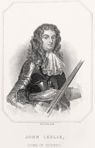 Portrait de John Leslie, duc de Rothes