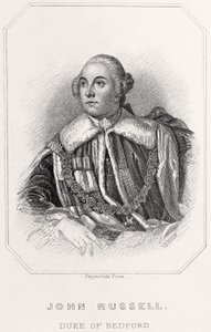 Portrait de John Russell, duc de Bedford, 1835 - English School