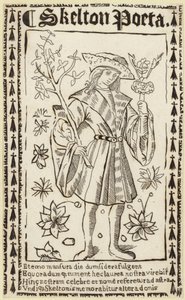 Portrait de John Skelton - English School
