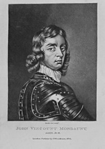 Portrait de John Vicomte Mordaunt, de 