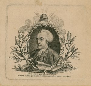Portrait de John Wilkes - English School
