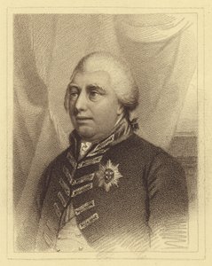 Portrait du roi George III - English School