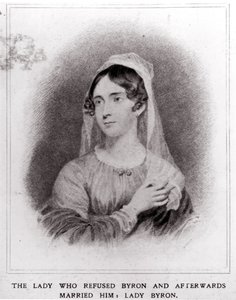 Portrait de Lady Byron (1792-1863) - English School