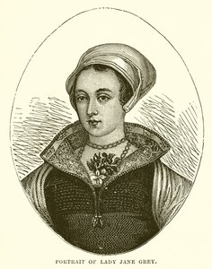 Portrait de Lady Jane Grey - English School