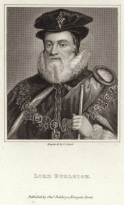 Portrait de Lord Burleigh - English School