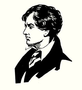 Portrait de Lord Byron - English School