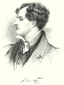 Portrait de Lord Byron - English School
