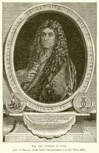 Portrait de Lully - English School