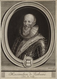 Portrait de Maximilien de Béthune, duc de Sully - English School