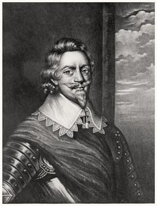 Portrait de Patrick Ruthven, comte de Brentford (c.1573-1651) gravé par Richard Earlom (1743-1822) et Charles Turner (c.1773-1857) de Illustrious Characters in British History - English School