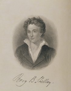 Portrait de Percy Bysshe Shelley (1792-1822) - English School