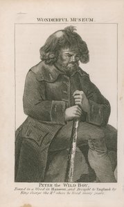 Portrait de Peter le garçon sauvage