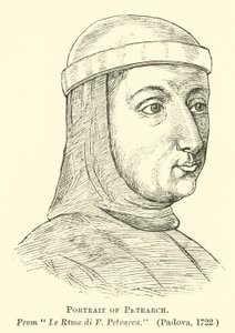 Portrait de Pétrarque - English School
