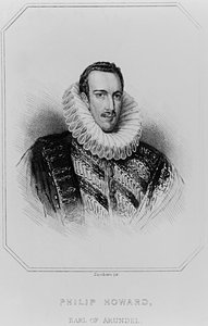 Portrait de Philip Howard (1557-95) 13e Comte d