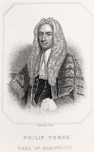 Portrait de Philip Yorke, comte de Hardwicke - English School