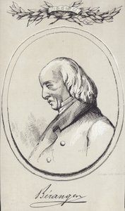 Portrait de Pierre-Jean de Béranger - English School