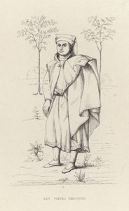 Portrait de Pietro Perugino - English School