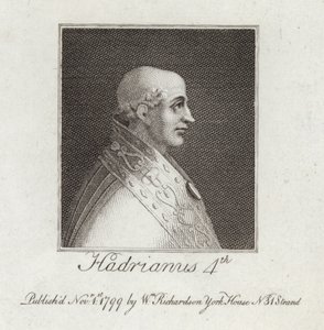 Portrait du Pape Adrien IV - English School
