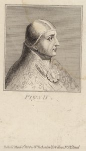Portrait du Pape Pie II - English School