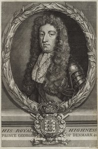 Portrait de Prince George de Danemark - English School