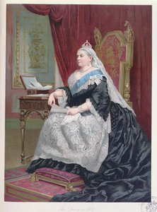 Portrait de la reine Victoria lors de son jubilé d