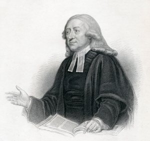 Portrait du Révérend John Wesley A. M.