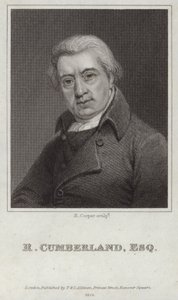 Portrait de Richard Cumberland - English School