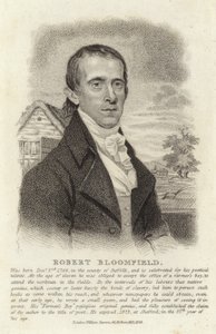 Portrait de Robert Bloomfield - English School