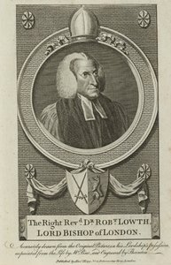 Portrait de Robert Lowth - English School