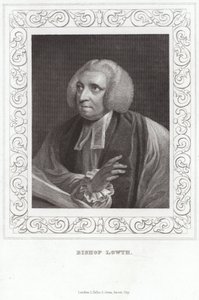Portrait de Robert Lowth, évêque de Londres - English School