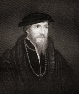 Portrait de Sir Anthony Denny (1501-49) des Portraits britanniques de Lodge, 1823