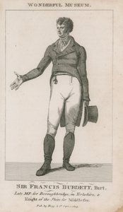 Portrait de Sir Francis Burdett - English School