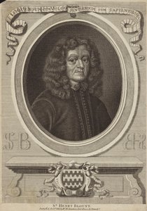 Portrait de Sir Henry Blount - English School