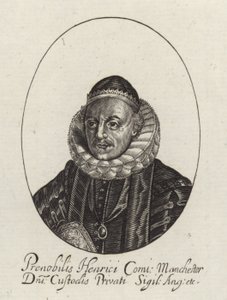 Portrait de Sir Henry Montagu - English School
