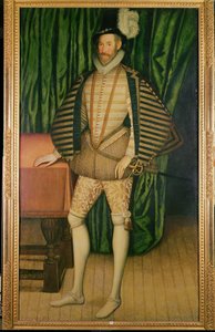 Portrait de Sir Jerome Bowes (d.1616), ambassadeur auprès du Tsar de Russie, 1583
