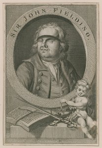 Portrait de Sir John Fielding - English School
