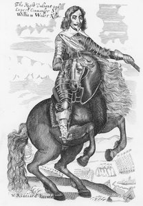 Portrait de Sir William Waller (gravure) - English School