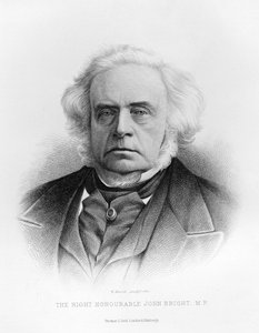 Portrait du très honorable John Bright