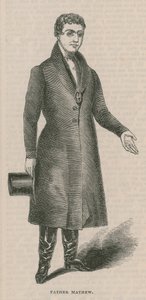 Portrait de Theobald Mathew - English School