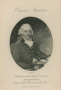Portrait de Thomas Astle - English School