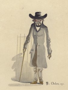 Portrait de Thomas Carlyle - English School
