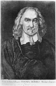 Portrait de Thomas Hobbes (1588-1679) - English School