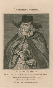 Portrait de Tobias Hobson - English School