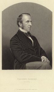 Portrait du vicomte Canning - English School