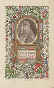 Portrait de William Caxton - English School