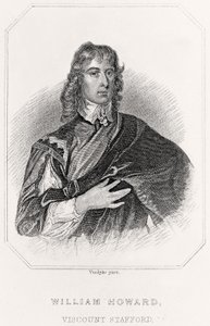 Portrait de William Howard, vicomte Stafford - English School