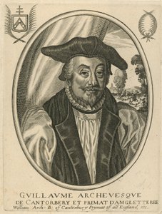 Portrait de William Laud - English School