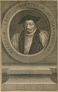 Portrait de William Laud - English School