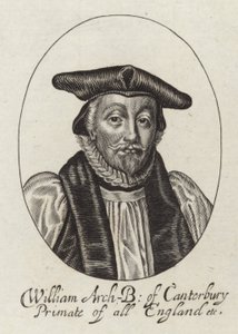 Portrait de William Laud - English School