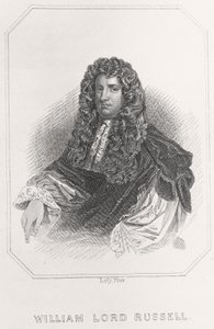 Portrait de William Lord Russell, 1835 - English School